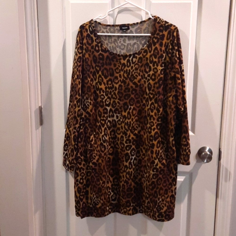 Leopard print dress